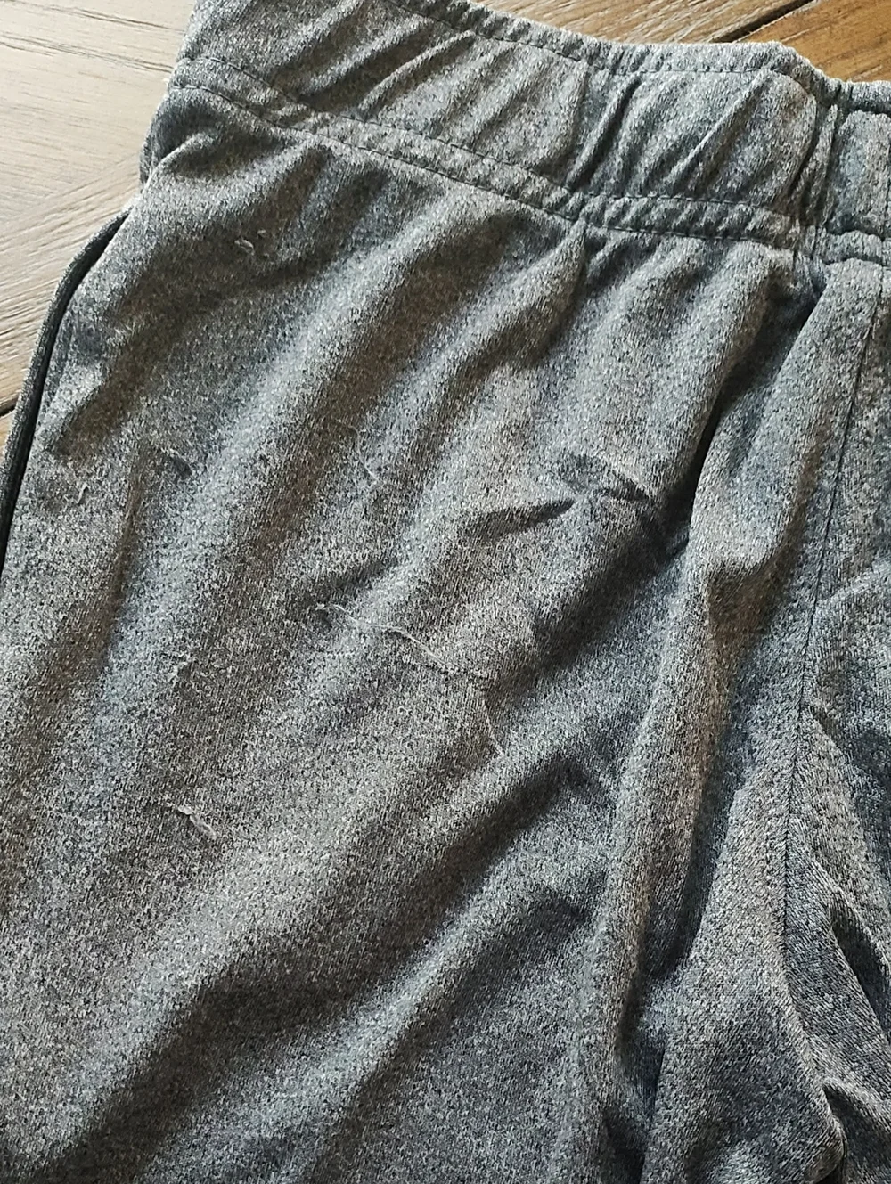 Old Navy Kids Gray Elastic-Waist Athletic Shorts
